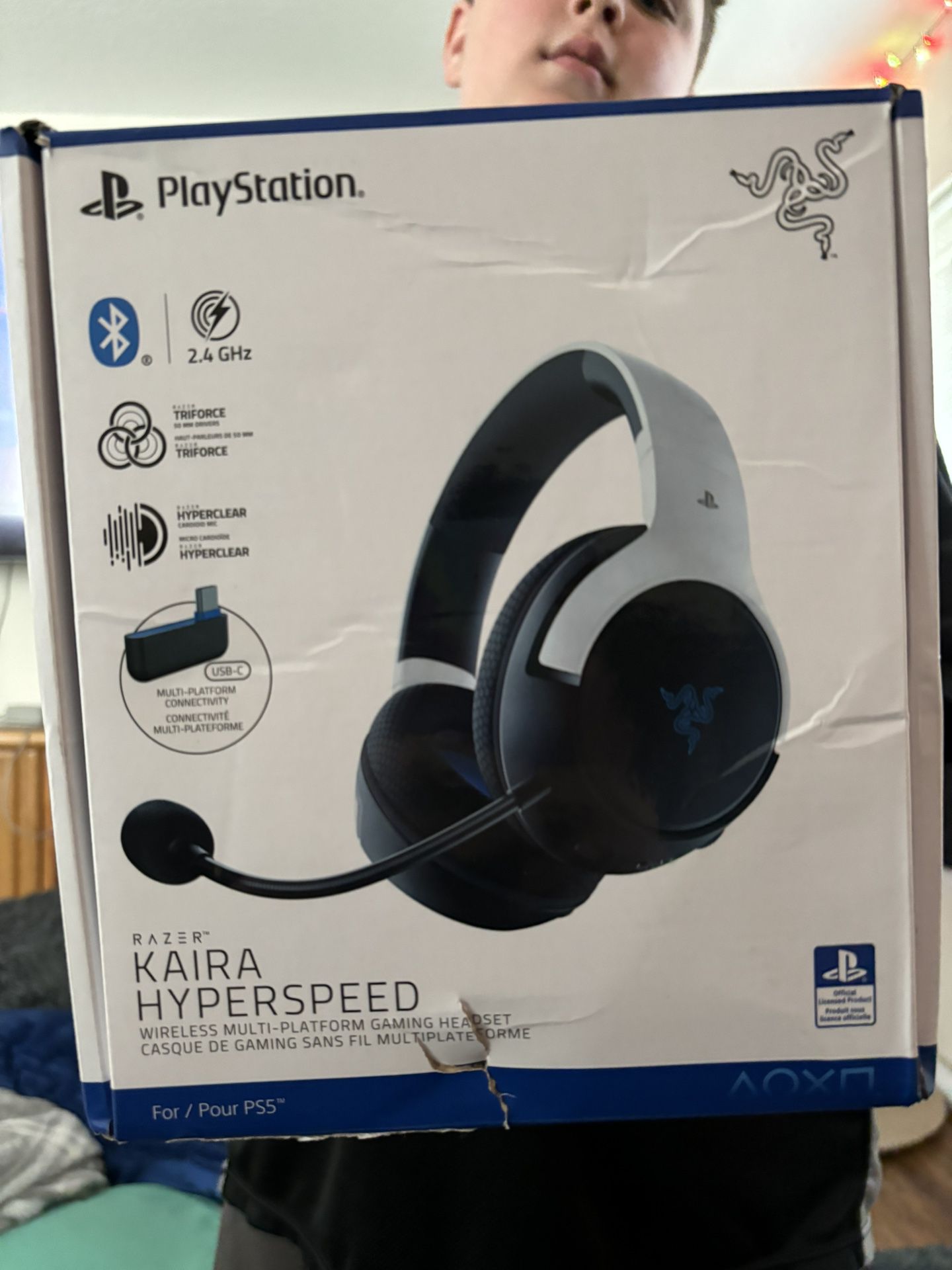 PlayStation Razer Kaira Hyper speed Headphones
