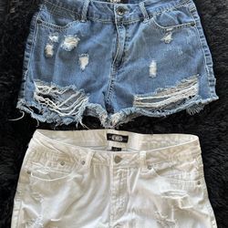 Rewash Women’s Denim Jean Shorts Bundle