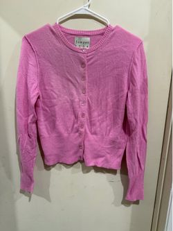 Jumper 1234 Pink Cardigan 100% Cashmere
