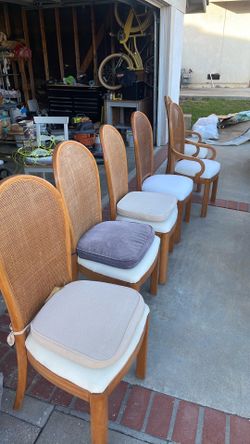 Wooden chairs
