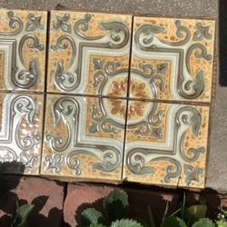 Vintage Tiles 6x6” (Made In Italy)