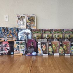 Action Figure Lot DBZ, Naruto, Gundam, MyHero, YuYuHakusho, Avatar, TMNT, DC New