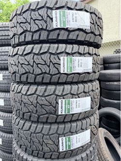LT285/70/17 Kumho R/t  #4 New Tires Mount & Balance // Set De 4 Llantas Nuevas Instaladas Y Balanceadas