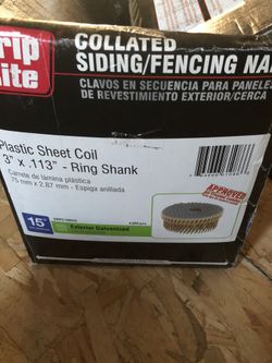 Siding/fencing nails