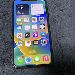 iPhone X 64gb In Good Condition 64gb AT&T Only Black 