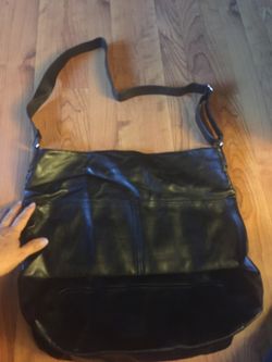 Black fashion messanger bag