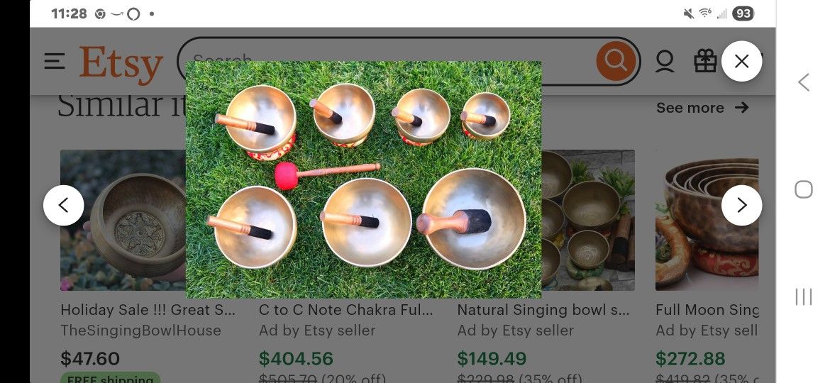Himalayan Tibetan Bowls For Healing Or Sound Baths