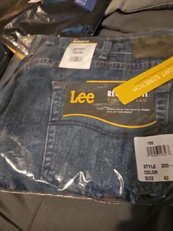 Mens dark blue jeans