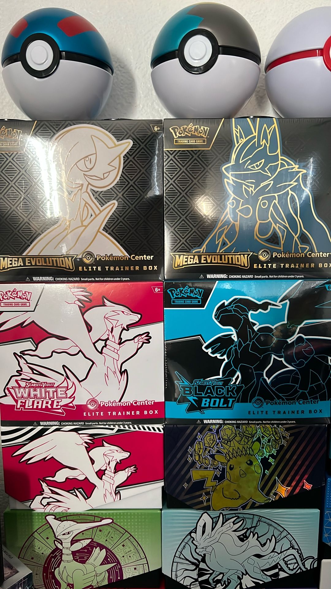 Pokemon ETB lot Of 4 MUST TAKE ALL