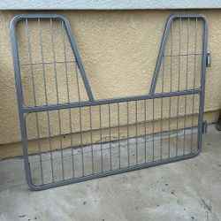 Stall. Gate. With. Hinges. And. Yoke. Chrome.   52 in  X 42in. 