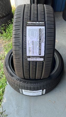 Royal Black RacingTrac 275/30ZR20 XL Tires – Set of 4 - Free Installation
