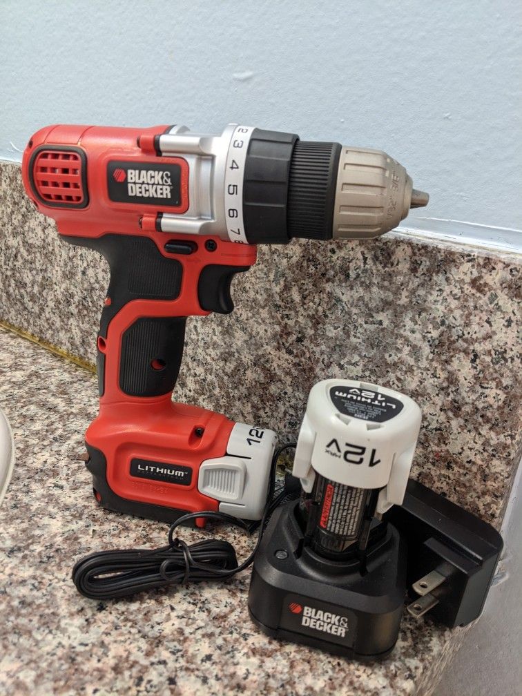 Black & Decker Drill Extra Battery Charger