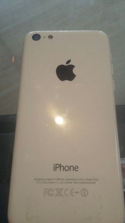 White iPhone 5c