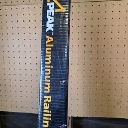 PEAK Aluminum Railing
4 ft. Black Aluminum Deck Railing Hand and Base Rail for 42 in. high system