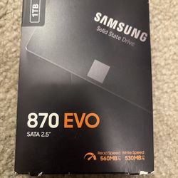 Samsung 870 EVO SSD 