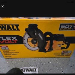 Dewalt DCS692X2 60V MAX Brushless Lithium-Ion 9 in. Cordless Cut Off Saw Kit (9 Ah) 