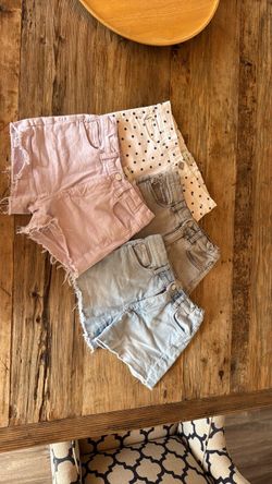 Girls shorts size 12, brand DL1961, 4 pairs