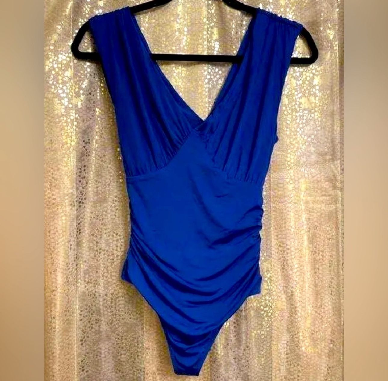 Express Royal Blue Bodysuit
