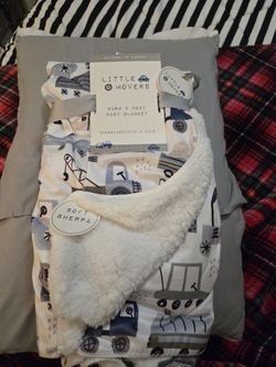 New. Little Movers. Warm & Cozy Baby Blanket.