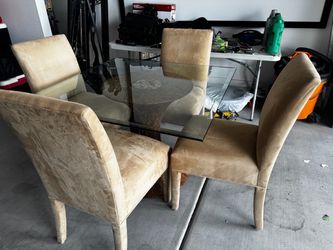 Table and chairs