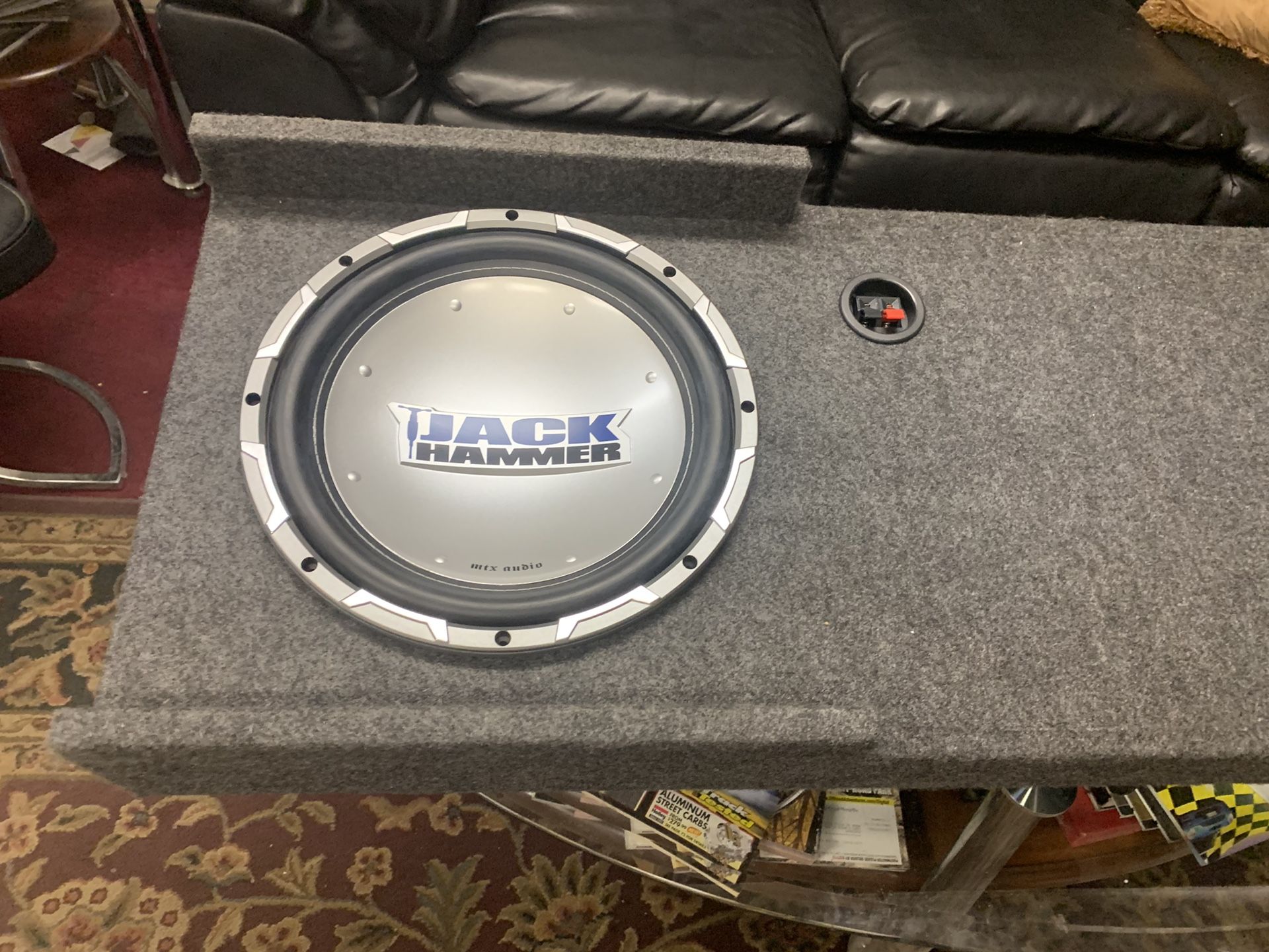 Mtx car audio . 12 inch car stereo subwoofers with Chevy extra cab box