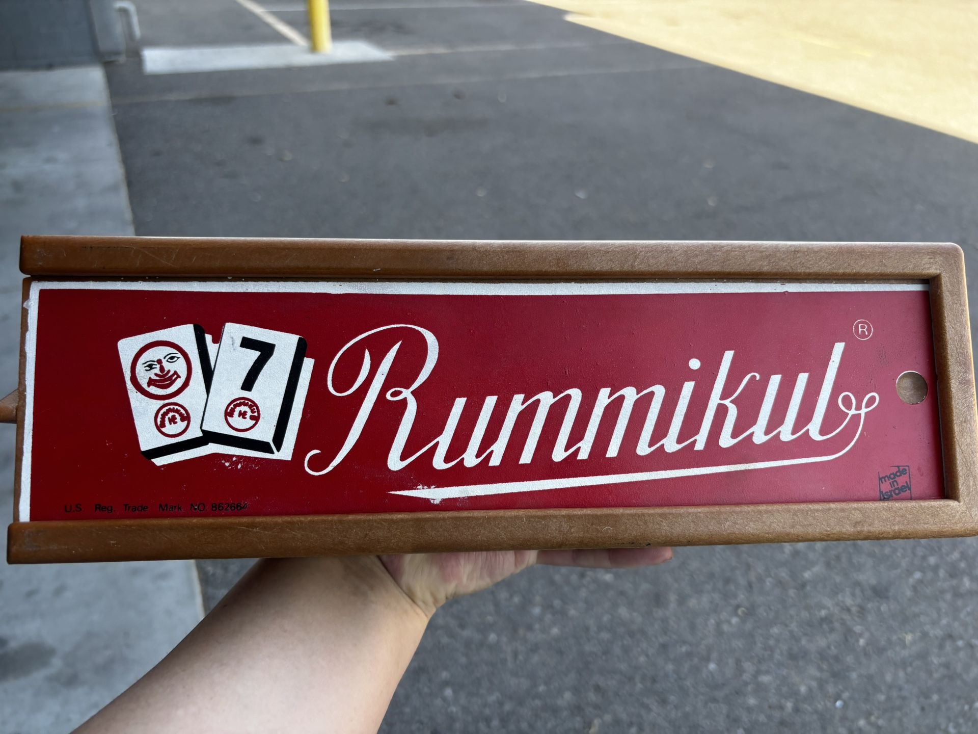 Rummikub set made in Israel by Hertzano