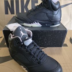 Paris Saint-Germain x Air Jordan 5 Retro Off Noir Men's Size 9