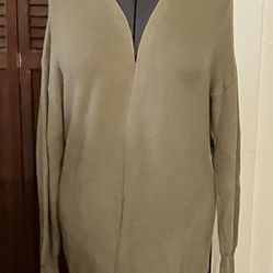 Women’s A New Day Cardigan Sweater, Light Weight, New W/Out Tags, Size: Large