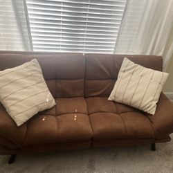 Brown Futon