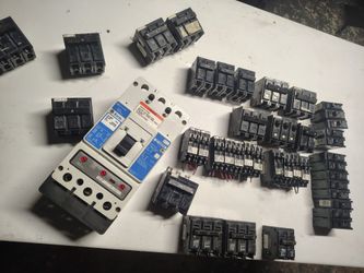Circuit Breakers 41 total combined, Variety Amps available selling all together
