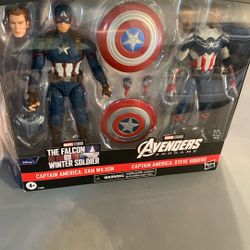 Captain America And Sam 2 Pack (READ DESCRIPTION)