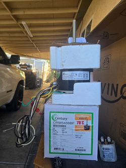 A/C condenser fan motor
