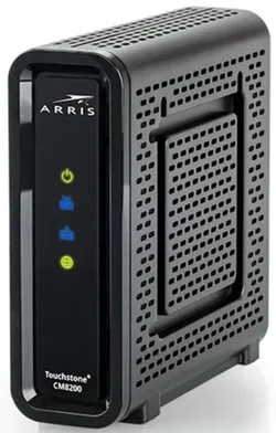 Arris Cable Modem Touchstone CM8200A DOCSIS 3.1 Ultra Fast 32X8 Gigabit (Black)