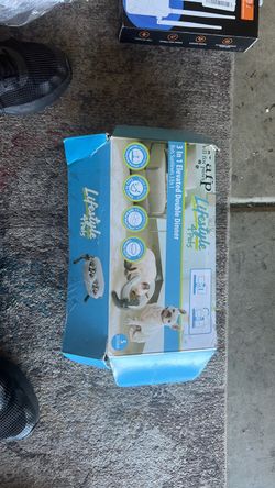 AFP Lifestyle 4 Pets 3-in-1 Elevated Double Dinner