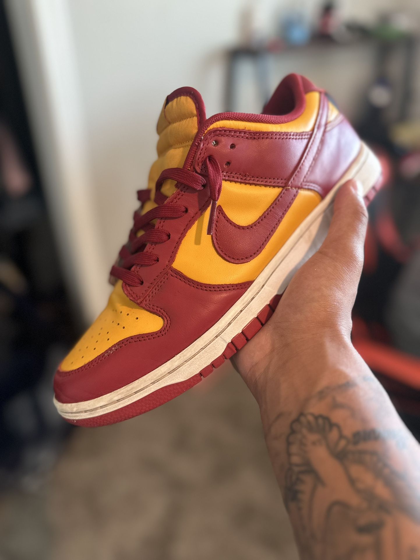 Nike Dunk low Midas gold