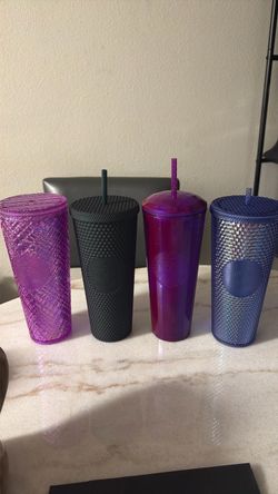 Starbucks Studded Tumbler Cups Set of 4