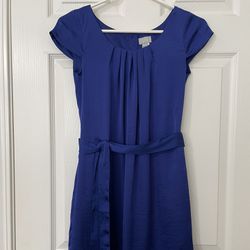 H&M Royal Blue Dress Size 2