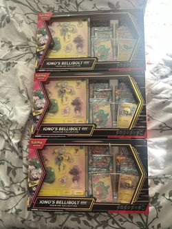 Pokemon Iono Bellibolt Ex Box