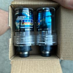 2PCS D2C/D2S HID Xenon Light Bulbs 35W 8000K 3500LM Headlight Replacement Bulbs