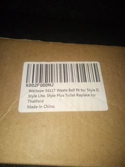 RV Toilet Ball Valve Replacement