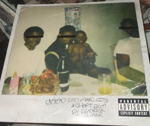 Kendrick Lamar good kid, m.A.A.d city Red Colored Vinyl Double LP Explicit