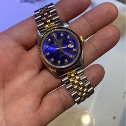 Rolex 36mm Datejust 2tone Jubilee Buy Sale Trade Watches Gold Jewelry