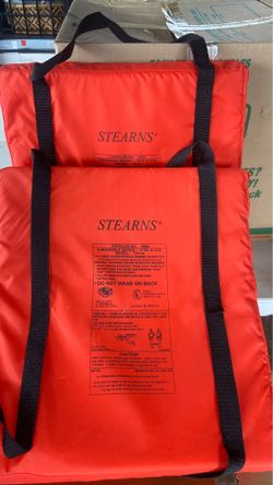 Stearns life preservers