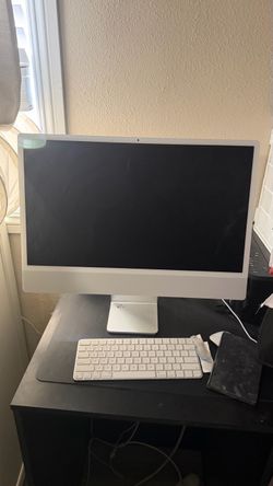 24-inch Apple M1 iMac (Silver) + Magic Keyboard & Magic Trackpad – Bundle