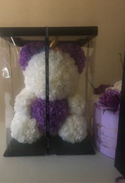 Rose Unicorn Teddy