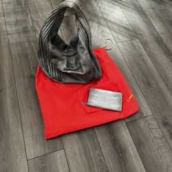 Genuine Snake Skin Leather Tote Bag 