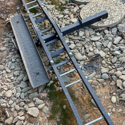 Motorcycle Carrier - Trailer Hitch Style