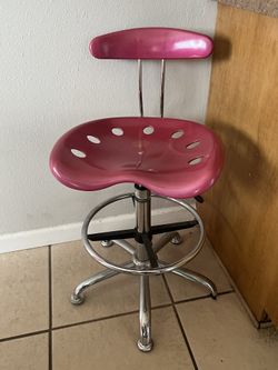 Pink Bar Stool