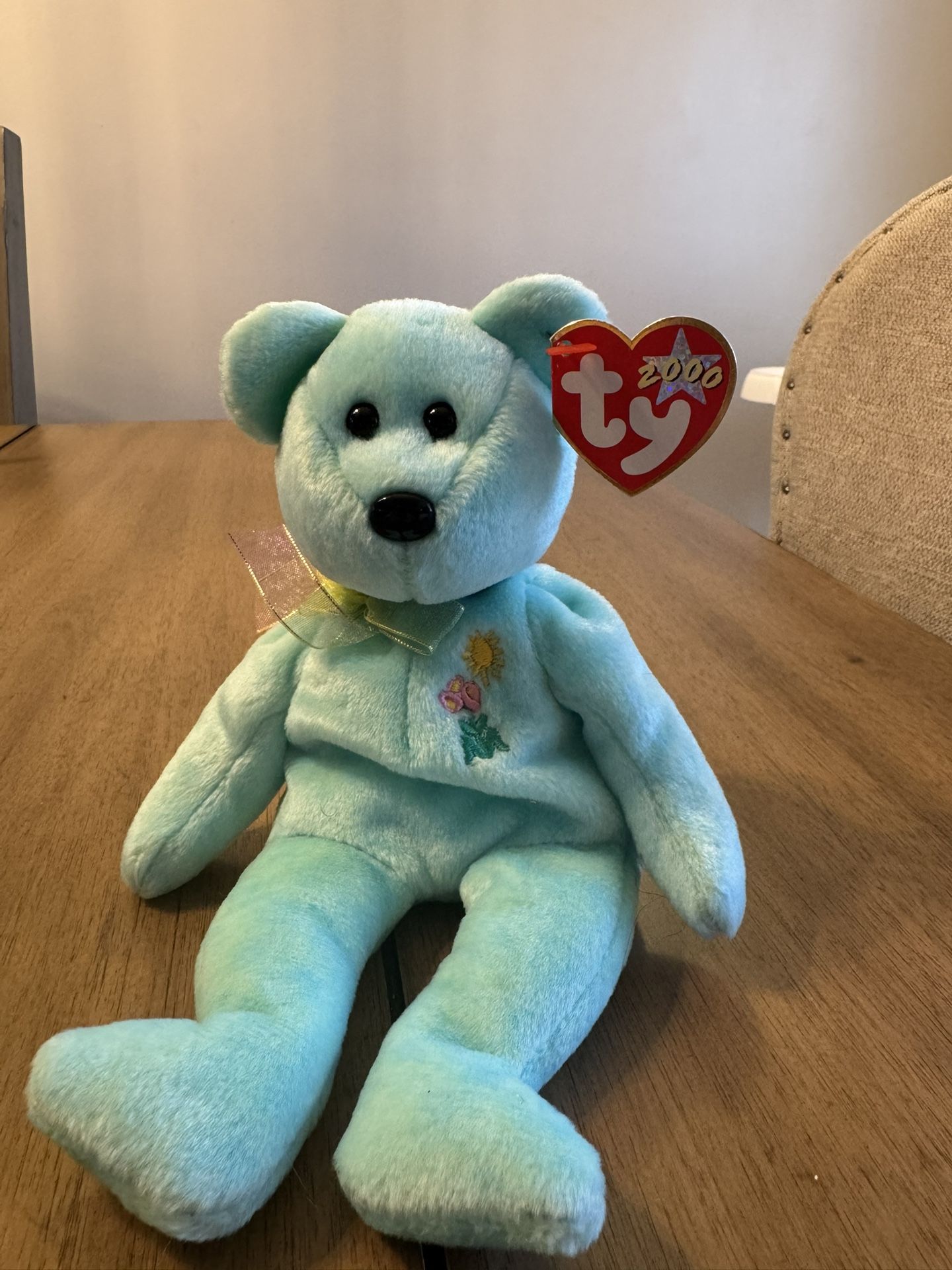 Ty Beanie Baby Ariel the Bear.