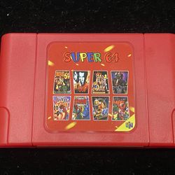 Super 64 Retro Game Card 340 in 1 Game Cartridge for Nintendo 64 N64 Game Console